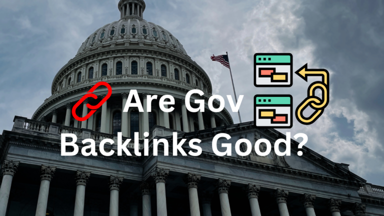 Are Gov Backlinks Good